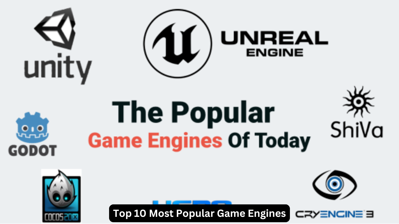 Top 10 Most Popular Game Engines